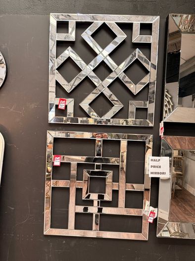 sale  of mirrors prices from 30 all new