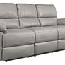 Toby 3 Seater Recliner Sofa - Grey Image 9