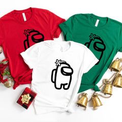 AMONG US gaming FLOWER Icon T-shirt, Imposter, You look Sus, Kinda Sus, You are Dump Kids Unisex Christmas Gift 2020
