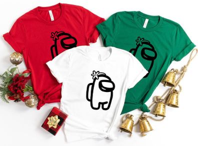 AMONG US gaming FLOWER Icon T-shirt, Imposter, You look Sus, Kinda Sus, You are Dump Kids Unisex Christmas Gift 2020