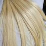 Blond hair extensions Image 5