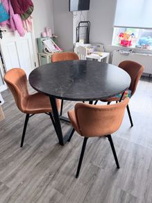 Table and 4 chairs