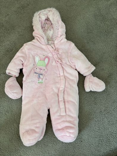 baby girl winter suit 0-3months  62cm