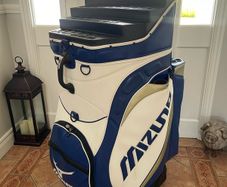Mizuno Fitting Centre Extra Large Display Wheeled Golf Bag - Man Cave, Home Sim