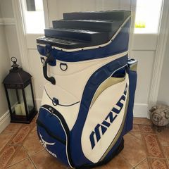 Mizuno Fitting Centre Extra Large Display Wheeled Golf Bag - Man Cave, Home Sim