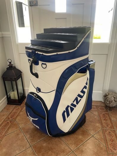 Mizuno Fitting Centre Extra Large Display Wheeled Golf Bag - Man Cave, Home Sim