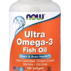 Ultra Omega 3 Fish Oil - 180 day supply, 1 capsule a day