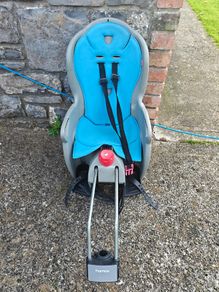 Rear child seat for bike
