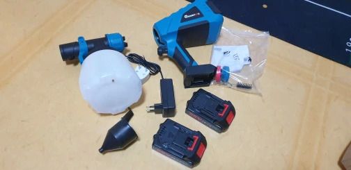 88VF 1500W 1000ML Cordless Electric Spray Gun with 3Nozzle Flow Control Airbrush High Power Paint Sprayer For Makita 18V Battery