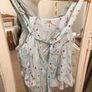 Cute Palm Print Strappy Top size 8 Image 2