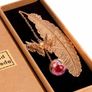 Toirxarn Metal Feather Bookmark Xmas Gift Christmas Present for Women Mum Ladies Her Girl Grandma Teacher Sister Wife MULTIPLE COLOURS AVAILABLE (FREE POSTAGE) Image 6