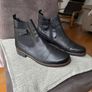 Gabor ankle boots - black leather Image 2