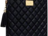 New Ipad 3 / 2 Alesha Quilted Leather Case Cover REDUCED  Black , Cream By Covert