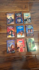 Star Trek Books x9 , from the 90's