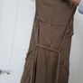 Flowy khaki waistcoat Bershka size Medium Image 3