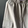 PrettyLittleThing Beige Trousers with Pockets Size 8 Image 3