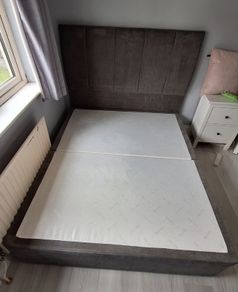 bed base and headboard