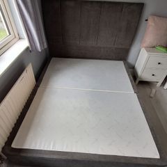 bed base and headboard