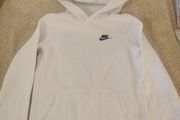 White Nike kids hoodie