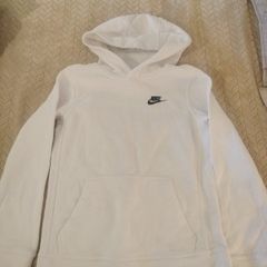 White Nike kids hoodie