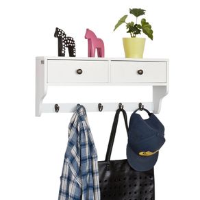 All-in-One Wall Coat Rack