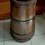 Antique French butter churn upcycled to umbrella or walking stick holder Image 7
