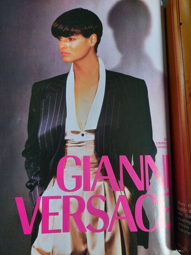 Vintage Vogue Magazine from 1989. Kim Basinger by Herb Ritts Cover
