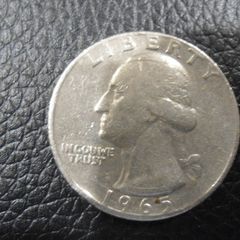 US quarter coin no mint mark
