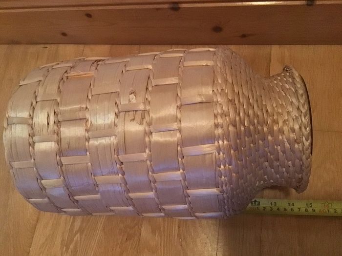 Sea Grass large vase with glass liner