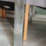 kitchen table free rust on legs chairs not included Image 3