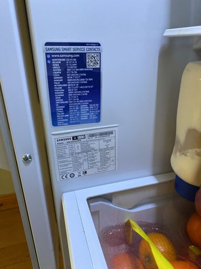 Samsung integrated fridge freezer