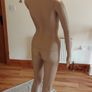 Female mannequin with round head  + glass Image 8