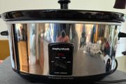 Large slow cooker, Morphy Richards, 6.5l