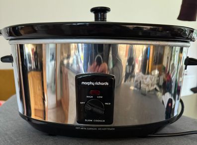 Large slow cooker, Morphy Richards, 6.5l