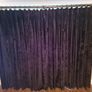 Black velvet curtains Image 2