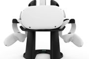 VR Headset and Touch Controllers Display Stand, Helmet &amp; Handle Holder Mount Station for Quest 2 for Pico 4 MULTIPLE COLOURS AVAILABLE, SEE PHOTOS (FREE POSTAGE)