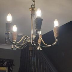 Three assorted ceiling light fittings
