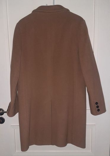 Marks and Spencer 70% wool 10% cashmere 20% polyamide coat UK size 14 in excellent condition with no issues 91cm full length and 55cm armpit to armpit see last three photos for exact measurements FREE TRACKED POSTAGE INCLUDED