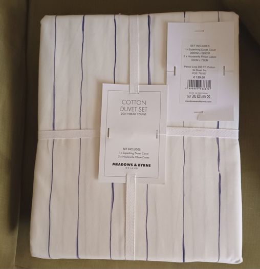 Meadow & Byrne superking duvet set