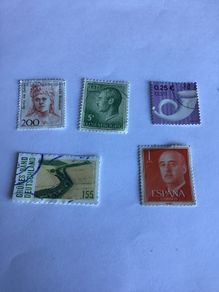 5 World stamps