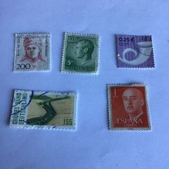 5 World stamps