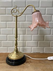 Vintage Brass Lamp