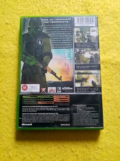 Soldier of fortune Double Helix II 2 Xbox Original Games Original Pal version