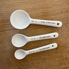 3 Measuring spoons