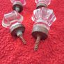 Vintage Glass Drawer knobs/ Handles Image 5