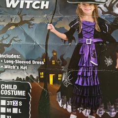 In Great Condition and Beautiful Witch Costume. Size S