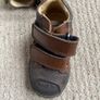 Baby boots leather size 4 European 20 near new unisex Image 3