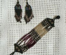 Handmade Morocco Earring and Bracelet set