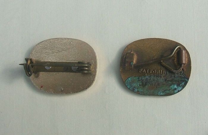 CORGI MODEL CLUB (diecast toy vehicles) - vintage membership badges (1960s & 1970s)