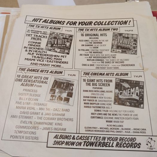 LP record vinyl sleeves and inners